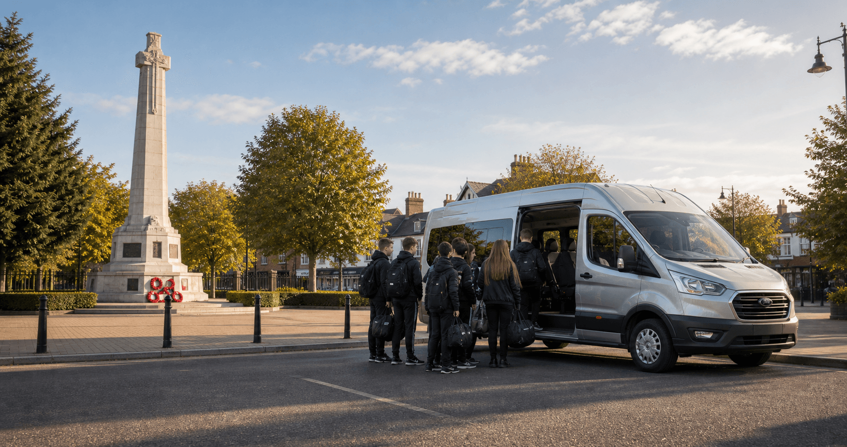 Self-drive minibus available for group travel in Woking
