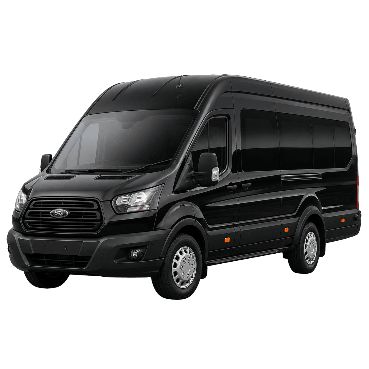 Modern self-drive minibus for longer journeys from Woking